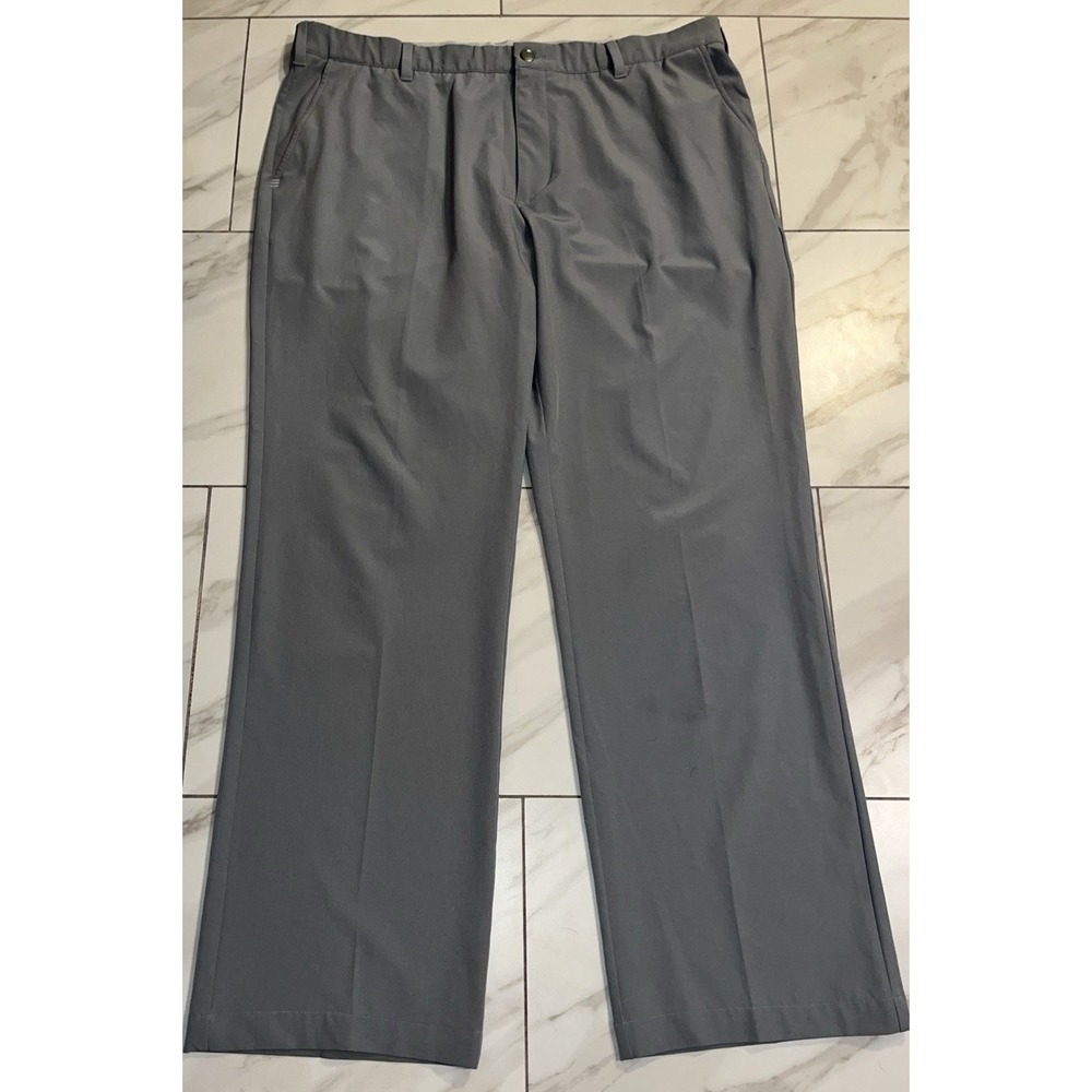 Adidas Ultimate365 Golf Pants Mens 40x32 Gray Straight Performance Lightweight - Picture 2 of 14